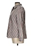 Gerry Weber Stripes Brown Long Sleeve Button-Down Shirt Size L (estimated) - photo 5