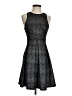 Everly Metallic Black Cocktail Dress Size S - photo 1