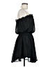 The Impeccable Pig 100% Polyester Black Cocktail Dress Size M - photo 4