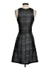 Everly Metallic Black Cocktail Dress Size S - photo 2