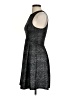 Everly Metallic Black Cocktail Dress Size S - photo 5