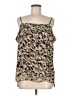 CAbi 100% Polyester Brown Sleeveless Blouse Size M - photo 1