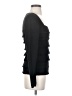 Studio M Black Long Sleeve Top Size S - photo 4