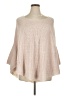 Shein Curve 100% Polyester Tan Poncho Size 0X - photo 1