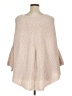 Shein Curve 100% Polyester Tan Poncho Size 0X - photo 2