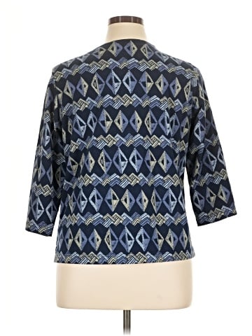 Studio Works 3/4 Sleeve Blouse (view 2)
