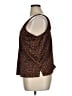 Old Navy 100% Polyester Brown Sleeveless Blouse Size XL - photo 5