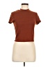 Shein Brown Short Sleeve Turtleneck Size 8 - 10 - photo 1