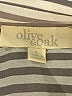 Olive and Oak 100% Polyester Stripes Gray Sleeveless Blouse Size L - photo 7