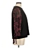 CeCe Black Long Sleeve Blouse Size M - photo 4