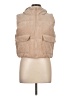 Love Tree Tan Faux Fur Vest Size L - photo 1
