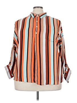 Forever 21 Plus 3/4 Sleeve Blouse