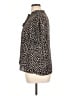 CeCe Animal Print Black Short Sleeve Blouse Size 1X - photo 5