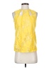 Carmar Yellow Sleeveless Blouse Size S - photo 1
