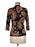 Assorted Brands Black 3/4 Sleeve Blouse Size M - photo 2