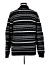 Neiman Marcus Stripes Black Pullover Sweater Size XL - photo 2
