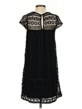 knee length dresses for ladies Anthropologie Black Slip Mini Dress – White Chocolate Couture main image 0