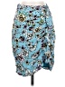 Guess Floral Blue Casual Skirt Size 0 - photo 1