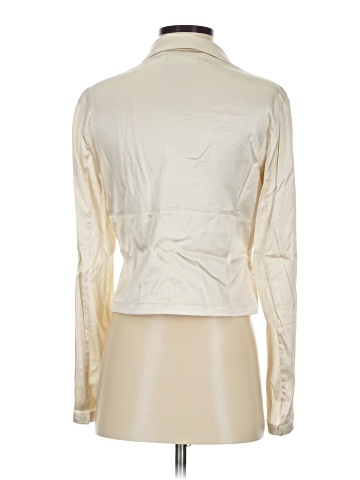 Carlisle Long Sleeve Silk Top (view 2)