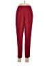 Moda International Chevron-herringbone Red Casual Pants Size 8 - photo 1