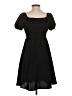 Unbranded Solid Black Casual Dress Size 4 (estimated) - photo 2