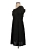 Unbranded Solid Black Casual Dress Size 4 (estimated) - photo 5