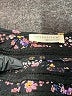 Lovestitch Floral Black Short Sleeve Blouse Size S - photo 7