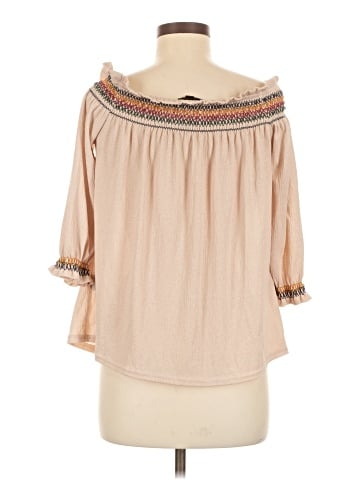 E&M Collection 3/4 Sleeve Blouse (view 2)