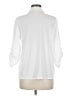 Notations White 3/4 Sleeve Button-Down Shirt Size M - photo 2
