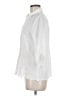 Notations White 3/4 Sleeve Button-Down Shirt Size M - photo 5