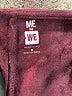 Me To We Burgundy Bodysuit Size M - photo 3