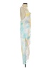 Zara Tie-dye Blue Cocktail Dress Size S - photo 4