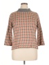 Field Flower Tweed Orange Pullover Sweater Size XL - photo 1