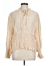 Unbranded Ivory Long Sleeve Blouse Size L (estimated) - photo 1