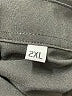 Unbranded Solid Black Long Sleeve Button-Down Shirt Size 2X - photo 7