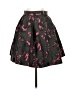 Banana Republic Graphic Black Formal Skirt Size 2 - photo 2