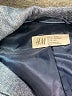 H&M 100% Cotton Chevron-herringbone Blue Blazer Size 4 - 5 - photo 3