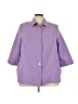 Allison Daley 100% Polyester Purple Coat Size 22w - photo 1