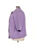 Allison Daley 100% Polyester Purple Coat Size 22w - photo 5