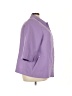 Allison Daley 100% Polyester Purple Coat Size 22w - photo 4