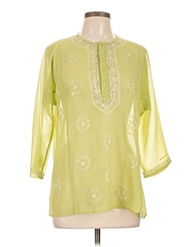 DKNY Jeans 3/4 Sleeve Blouse (view 1)