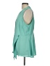 Torrid 100% Polyester Teal Sleeveless Blouse Size Lg Plus (0) - photo 5