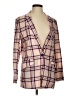 Rag & Bone 100% Cotton Plaid Purple Blazer Size 4 - photo 1