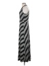 Chetta B Stripes Gray Casual Dress Size 4 - photo 5