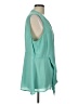 Torrid 100% Polyester Teal Sleeveless Blouse Size Lg Plus (0) - photo 4