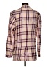 Rag & Bone 100% Cotton Plaid Purple Blazer Size 4 - photo 2