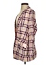 Rag & Bone 100% Cotton Plaid Purple Blazer Size 4 - photo 5