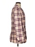 Rag & Bone 100% Cotton Plaid Purple Blazer Size 4 - photo 4