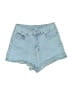 Shein Blue Denim Shorts Size M - photo 1