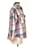 Unbranded 100% Polyester Plaid Orange Long Sleeve Blouse Size S - photo 4